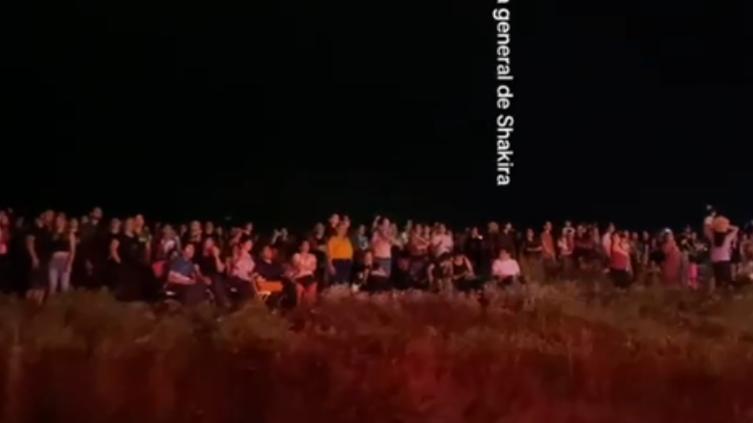 ¡Afuera! Exhiben "verdadera zona general" en concierto de Shakira🎦