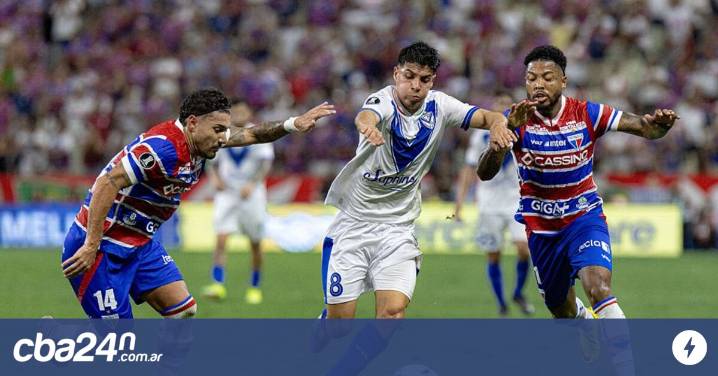 Copa Libertadores: Vélez se trajo un buen empate de Brasil ante Fortaleza