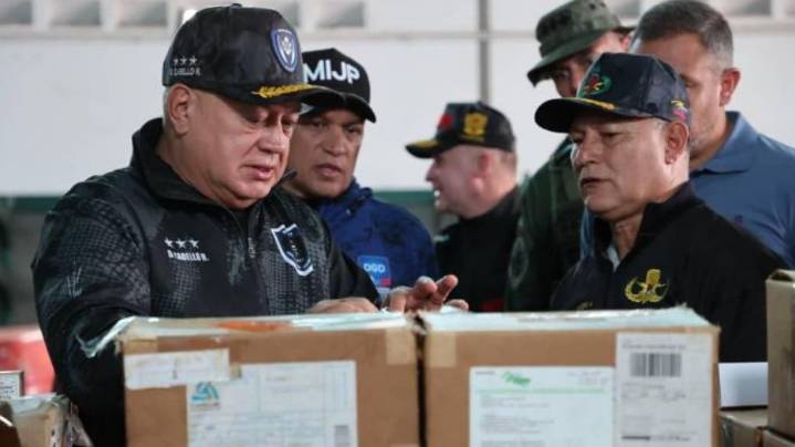 Ministro Cabello: En Venezuela no hay producción de droga, Venezuela es territorio libre de drogas