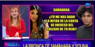 Magaly Medina sobre audio de Samahara Lobatón a Youna: “¿En qué tipo de colegio va a poner a su hija?”