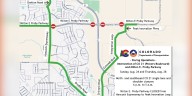 Upcoming overnight paving operations at Colorado Springs intersection