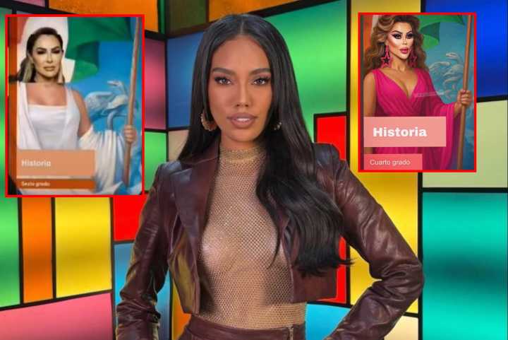 Priscila Valverde genera las burlas al decir que Ninel Conde debe estar en los libros de historia