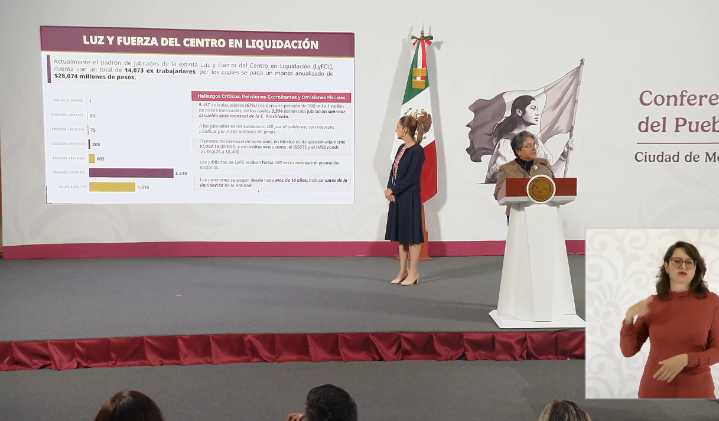 Busca Sheinbaum quitar pensiones millonarias en Luz y Fuerza y en Pemex
