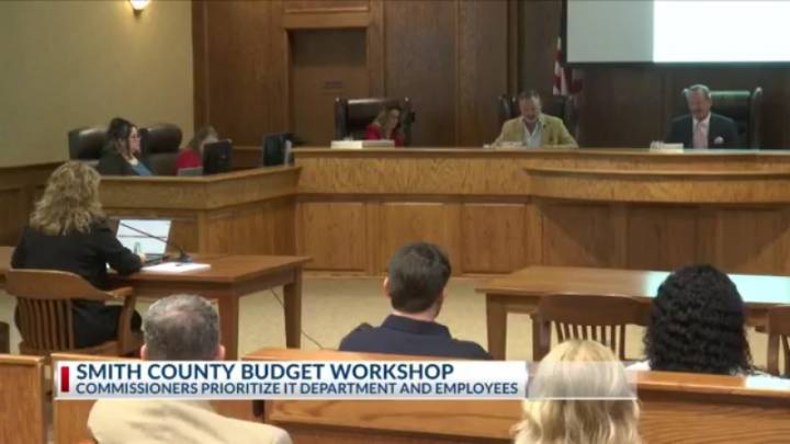 Smith County Commissioners hold special budget meeting