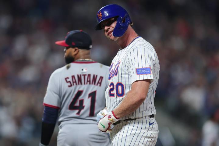 Pete Alonso goes 4-for-5 with a homer but Mets lose to Guardians in extras