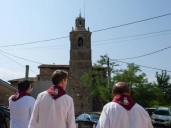 La iglesia de Nestares luce su torre remodelada