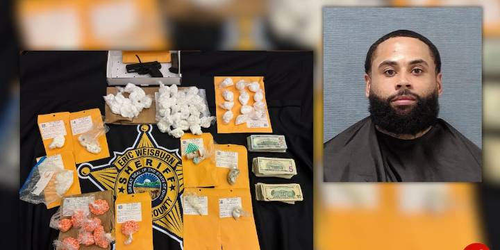 Canton man arrested after deputies find 2 pounds of cocaine, 1 pound of meth