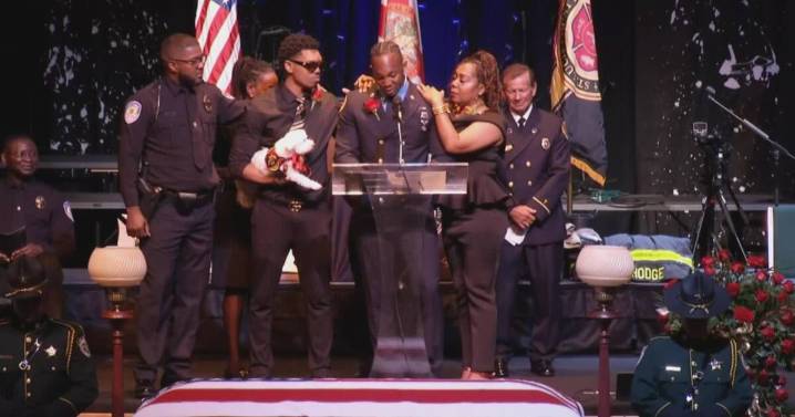 ‘Rest easy, baby bro’: Family, firefighters remember St. Lucie County Firefighter Jarius Hodge