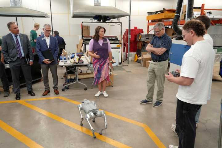 Red Deer Polytechnic unveils robotic dog