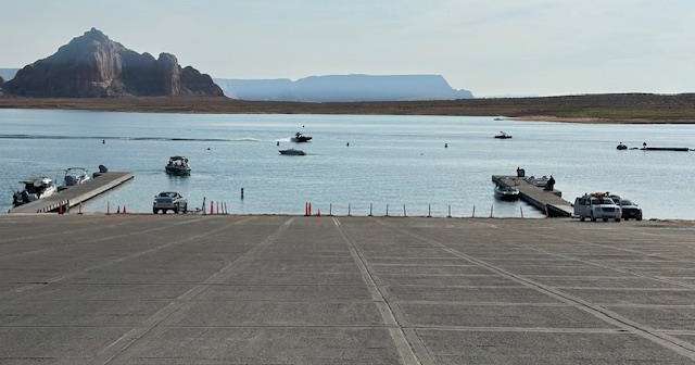 Glen Canyon National Recreation Area limiting vessel size at Wahweap Main Launch Ramp