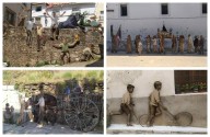 Un pueblo de Castilla-La Mancha llena de esculturas sus calles para mantener vivas su tradiciones