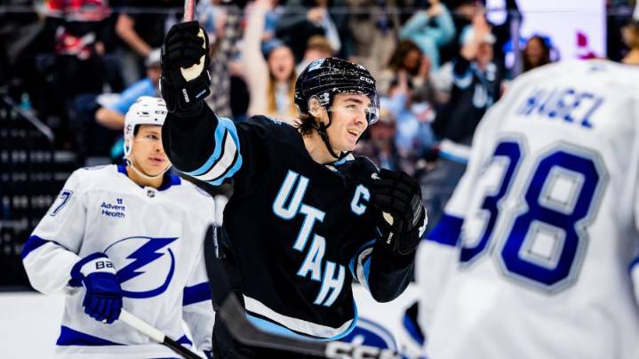 Utah Mammoth Clayton Keller Climbs List Of Top NHL Wingers