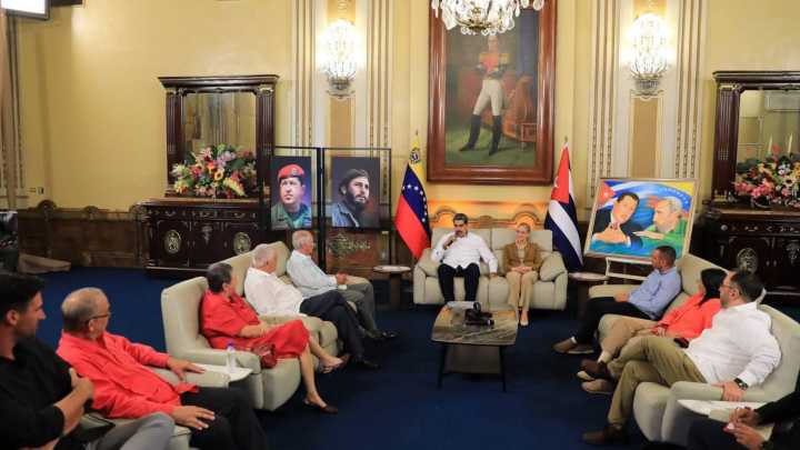 Maduro a Cuba: "Tenemos que estar unidos en la lucha contra los supremacistas del imperio gringo"