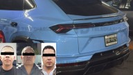 Presuntos responsables de robo de camioneta Lamborghini en SPGG, están relacionados con atraco de joyas en Santiago, NL