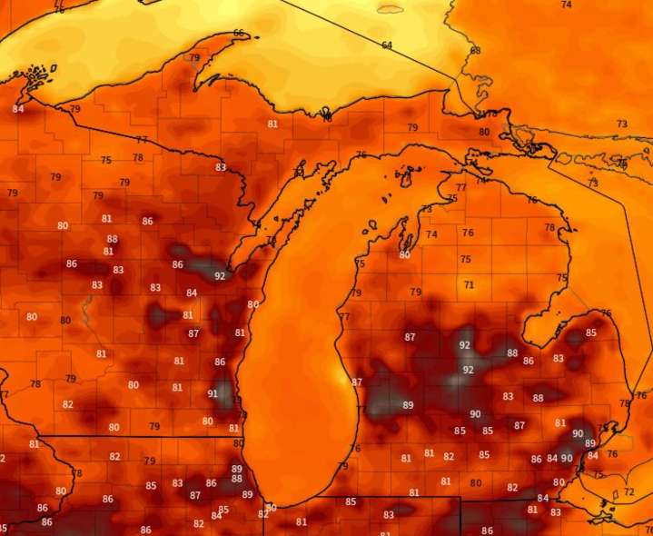 Michigan is about to enjoy a weather treat that rarely happens on Labor Day weekend