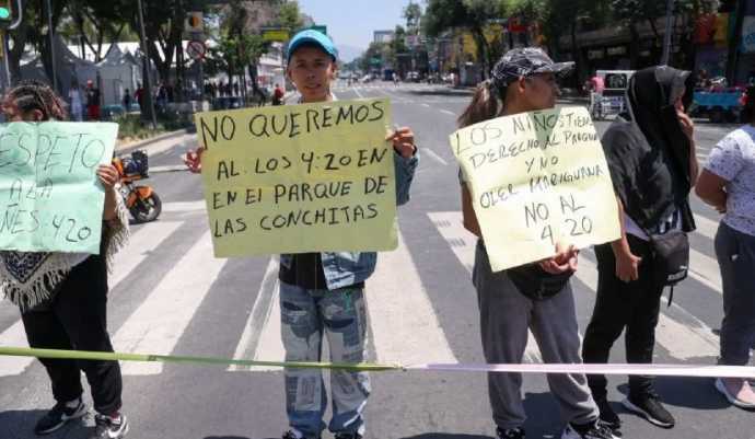 Gobierno de CDMX abre y promueve zonas de tolerancia para consumo de cannabis; vecinos expresan rechazo