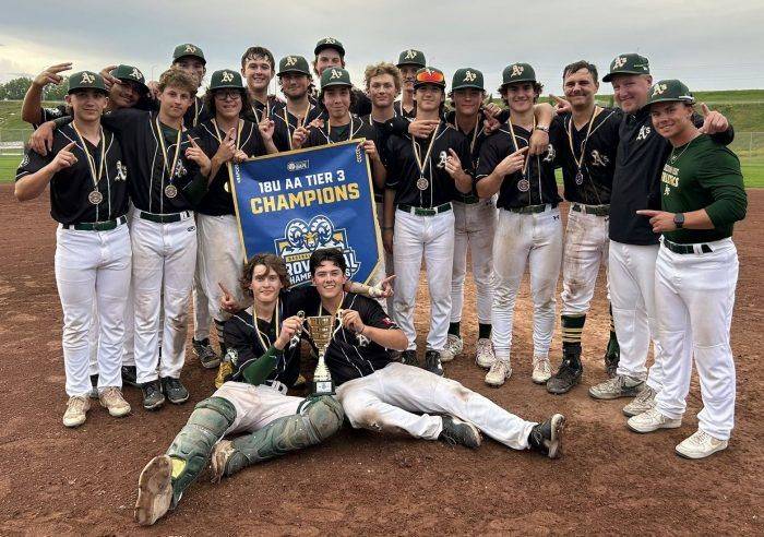 U18 AA Gold Athletics win Tier 3 provincial title