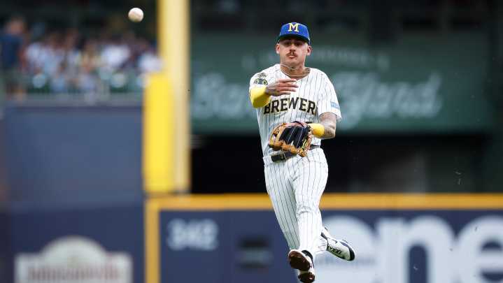 See our best photos of Brewers shortstop and defensive wiz Joey Ortiz