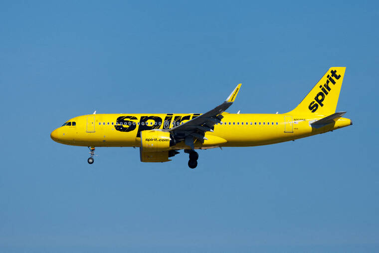 Spirit Airlines files for second bankruptcy in a year