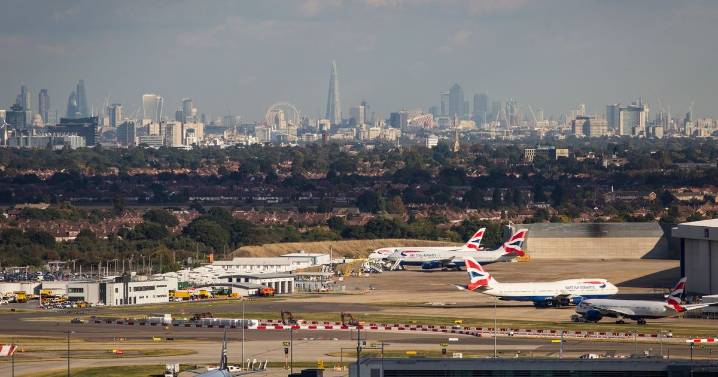 Heathrow Airport LIVE: Elizabeth Line suspended after fire alarm at Terminal 4