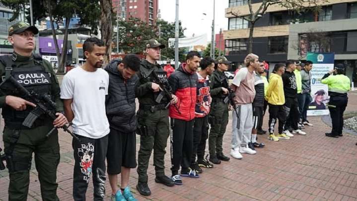 Autoridades colombianas dieron duro golpe al Tren de Aragua en Bogotá
