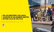 En los Mártires: hallan el cadáver de un hombre dentro de una caja de voltaje