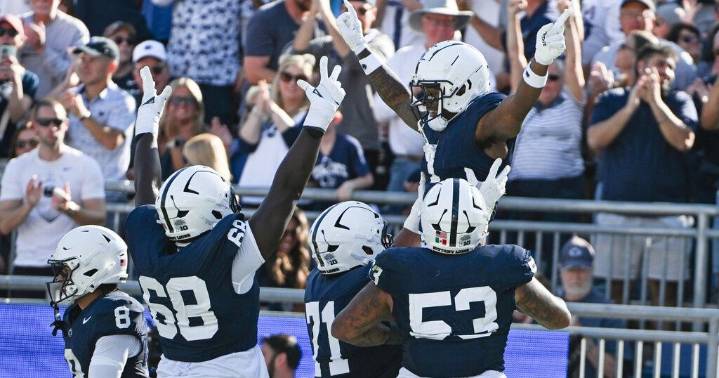UPDATE Allar, new receivers look sharp Penn State's opening rout