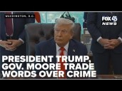 President Trump, VP Vance criticize Baltimore, Gov. Wes Moore on crime