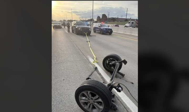 Michigan State Police Grappler Device to Stop Stolen Car on I