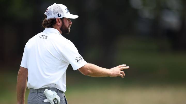 Cameron Young leads PGA Tour's suspended Wyndham Championship