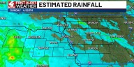 Showers stick around through the start of the work week