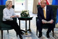Los líderes europeos mantendrán «la presión» sobre Putin con sanciones tras informarles Trump de la cumbre de Alaska
