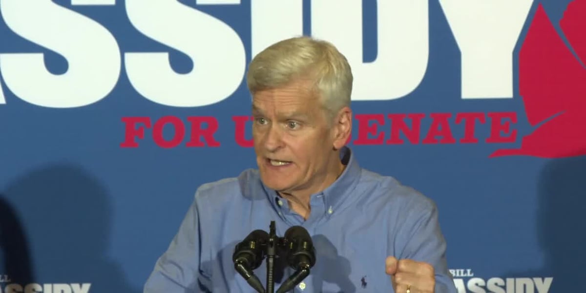 Cassidy announces reelection bid backed by high