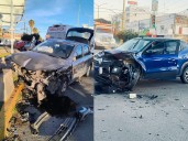 Semaforazo deja 1 herido en Ruiz Cortines