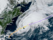 Imágenes impresionantes del paso del huracán Erin: dónde se ubica este 22 de agosto y por qué Nueva Jersey y Nueva York siguen en alerta