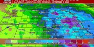 Rain and thunderstorms to continue through the holiday weekend