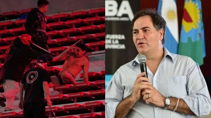 El ministro de Seguridad bonaerense defendió el accionar policial en Independiente vs. U de Chile: "No intervenir evitó un daño mayor"