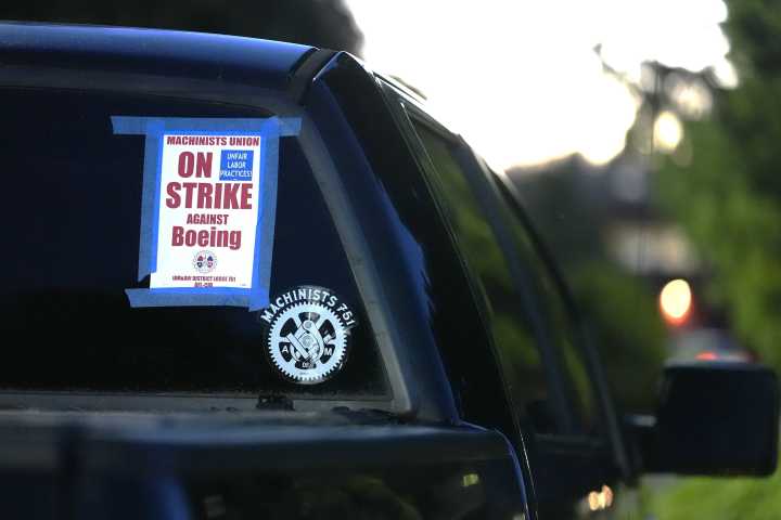 Thousands of Boeing defense workers go on strike