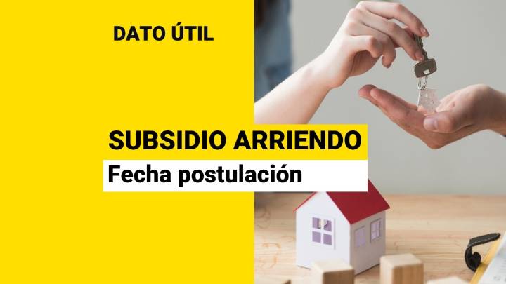 Subsidio de arriendo: En esta fecha comienzan las postulaciones