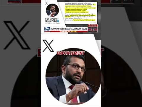Kash Patel drops BOLD promise on DC crime crackdown #foxnews #news #shorts