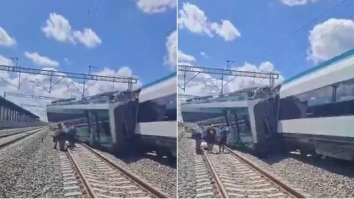 Accidente en el Tren Maya: dos convoyes colisionan en Yucatán