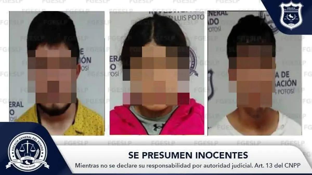 Tres personas fueron detenidas por simular un secuestro en Villa de Zaragoza