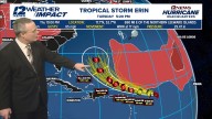 Tropical Storm Erin strengthens to near-hurricane force, could become major hurricane this weekend