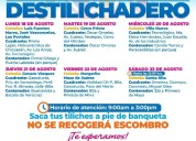 Llevarán Destilichadero a seis colonias la próxima semana