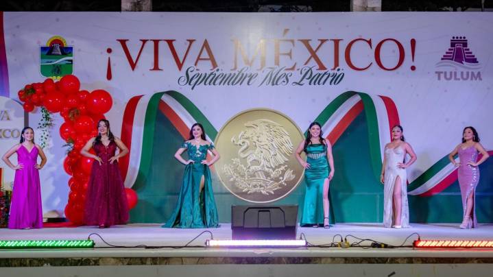 Tulum Corona a Su Señorita Independencia 2025