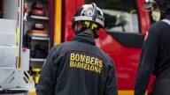 Dos heridos en el incendio de un edificio en el barrio de Les Corts