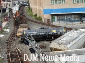 10 Norfolk Southern Train Cars Derail Near Grace Street In Harrisburg (DEVELOPING)