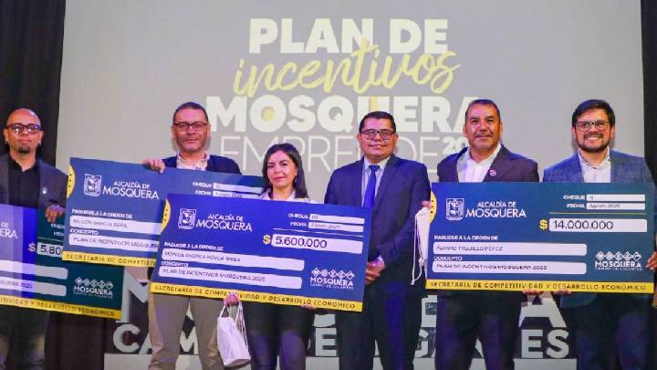 Mosquera impulsa negocios locales con el Plan de Incentivos