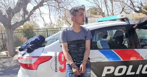 Robó en una casa y fue detenido con el botín a pocas cuadras