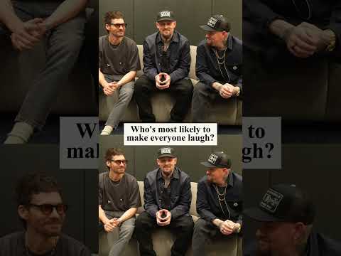Good Charlotte plays 'who's most likely to'